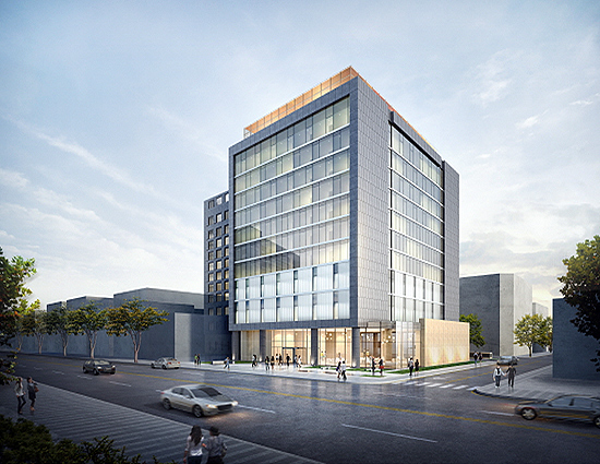 옛 신한백화점 자리에 들어설 관광호텔 조감도